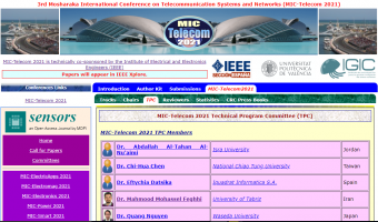 انتخاب دکتر محمود محصل فقهی به عنوان عضو کمیته فنی کنفرانس سیستمها و شبکه های مخابراتی (MIC-Telecom ۲۰۲۱)